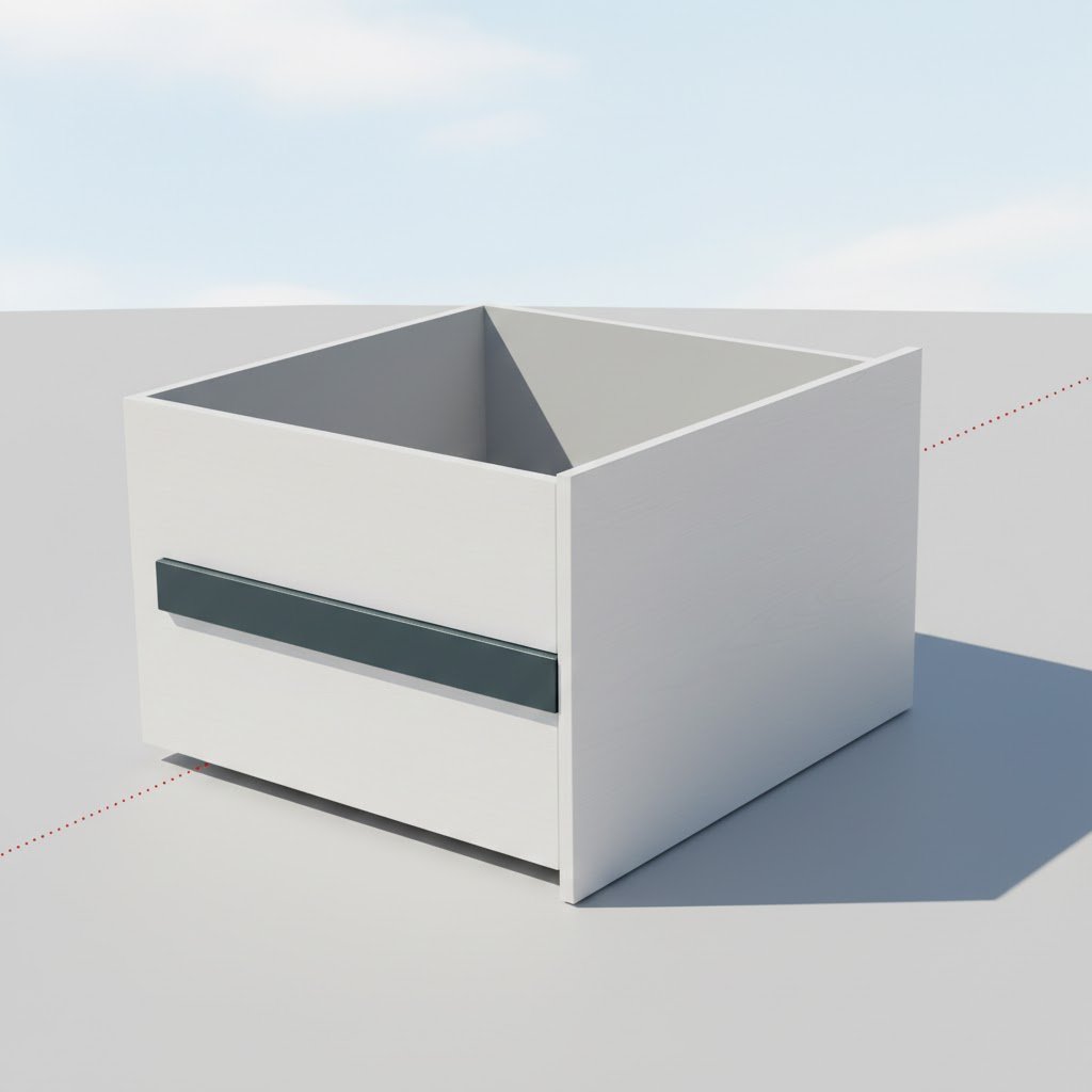 Cajón Simple - SketchUp Dynamic Component